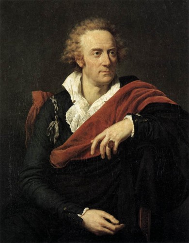 François-Xavier Fabre, Portrait of Vittorio Alfieri, 1793, Museo degli Uffizi - Firenze